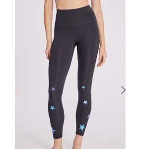 Wildfox Hologram Star Leggings in Black Size Small